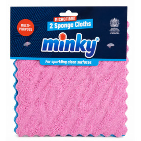 Серветки-губки з мікрофібри Minky Sponge Cloths, 2 шт